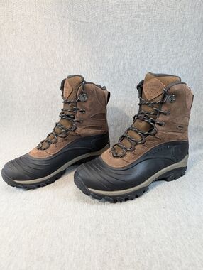 Merrell Waterproof Insulated Boots Men's 7.5 Brown Black Thermo Frosty